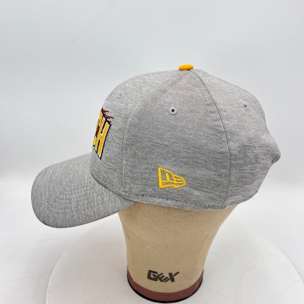 Kyle Busch 18 New Era 9FORTY Joe Gibbs Racing Grey One Size Snapback Hat - Picture 2 of 8